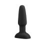 b-Vibe Rimming Plug 2 Splash Proof Remote Control Vibrating Butt Plug - Black