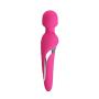 Pretty Love Michael Heating Body Wand - 7 Functions of Vibration - Heatable up to 48 C / 118.4 F Sex Toy, Pink