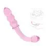 Double-Ended Glass Wand Textured Curved Huge Smooth Medical-Grade Crystal Stick for Women Men Female Beginners Double-Ended Glass Wand Textured Curved Huge Smooth Medical-Grade Crystal Stick for Women Men Female Beginners