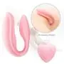 Six Couples Toys Straps Couples Toys U Shape Electric Wireless Rechargeable Mini Finger Massager with 10 Strong Vibration Hands Free U Shape Toy T-Shirt Six Couples Toys Straps Couples Toys U Shape Electric Wireless Rechargeable Mini Finger Massager with 10 Strong Vibration Hands Free U Shape Toy T-Shirt