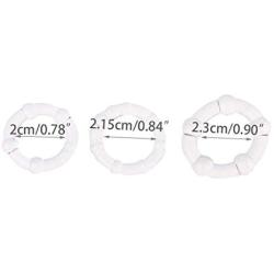 YOYOHOT 3pcs Clock Ring Eriection Prolong Six Pennis Enlarger Orgesm Enhancer