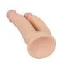 Wushuangyu Skin Friendly Life Size Double Head Dîldɔ Soft and Safe with Suction Cup for Bedroom Play - Vibrant Toy Wushuangyu Skin Friendly Life Size Double Head Dîldɔ Soft and Safe with Suction Cup for Bedroom Play - Vibrant Toy