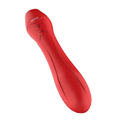 Ladaidra Heat Rose Cordless Vibrating Wand Másságer 10 Speed V-ībrātōr Toy Waterproof & Rechargeable for Woman and Couple