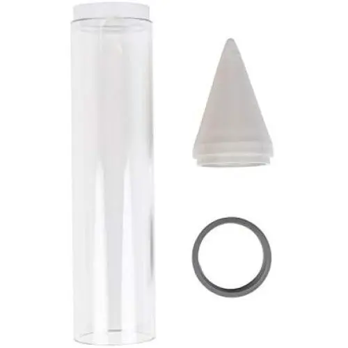 Vacuum Pump Accessories, Penile Tube for Manual or Automatic Penis Pumps for Men - Penile Tube, Adapter Bushing, and Loading Cone for Pos-T-Vac and Erec-Tech Vacuum Erection Systems (Large) Vacuum Pump Accessories, Penile Tube for Manual or Automatic Penis Pumps for Men - Penile Tube, Adapter Bushing, and Loading Cone for Pos-T-Vac and Erec-Tech Vacuum Erection Systems (Large)