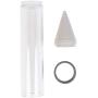 Vacuum Pump Accessories, Penile Tube for Manual or Automatic Penis Pumps for Men - Penile Tube, Adapter Bushing, and Loading Cone for Pos-T-Vac and Erec-Tech Vacuum Erection Systems (Large)