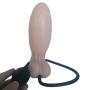 Fxisz 8.66Inch Hands-Free Realistic Silicone Waterproof Belt with Inflatable and Powerful Suction Cups, Bringing You A Lifelike Experience
