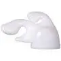 Massager Attachments Massage Attachment Accessory Silicone (White) Massager Attachments Massage Attachment Accessory Silicone (White)