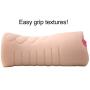 Realistic Male Masturbator for Masturbation- Tight Penis Stroker Sleeve with Lifelike Textures - Removable Vibrating Bullet