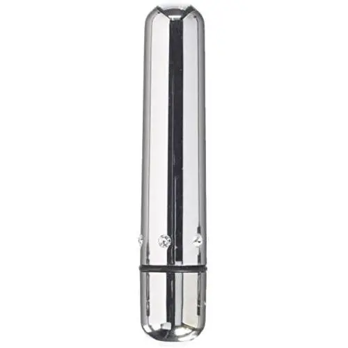 CalExotics Crystal High Intensity Bullet 2, Silver CalExotics Crystal High Intensity Bullet 2, Silver