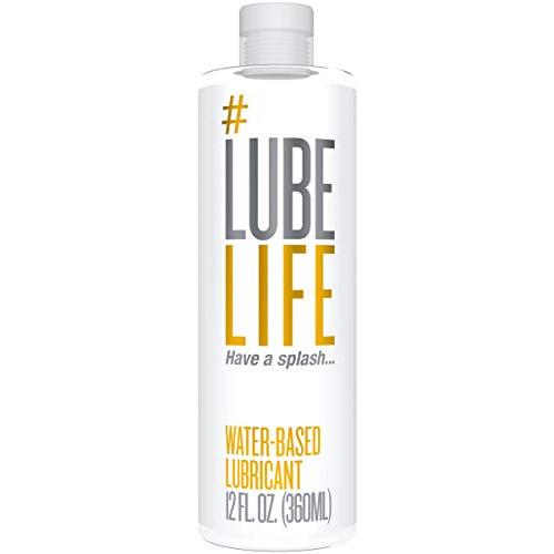 #Lube Life Lube Life Water Based Personal Lubricant, 12 Ounce Lube for Men, Women and Couples, 12 Fluid Ounce