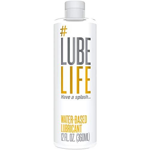 #Lube Life Lube Life Water Based Personal Lubricant, 12 Ounce Lube for Men, Women and Couples, 12 Fluid Ounce