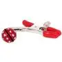 Eastern Delights Elite SM Screw Breast Nipple Clamps Vice, Strawberry Style Bell Eastern Delights Elite SM Screw Breast Nipple Clamps Vice, Strawberry Style Bell