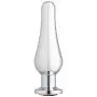 Cloud 9 Novelties Cloud 9 Novelties Gems Silver Chrome Tall Plug, Medium Cloud 9 Novelties Cloud 9 Novelties Gems Silver Chrome Tall Plug, Medium