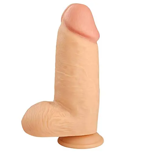 Feeke Realistic Soft 9.5-inch Dîldɔ Huge Massager with Powerful Suction Cup DEPUR Feeke Realistic Soft 9.5-inch Dîldɔ Huge Massager with Powerful Suction Cup DEPUR