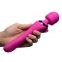 Wand Essentials Whirling Wand 2 in 1 Silicone Dual Massage Wand