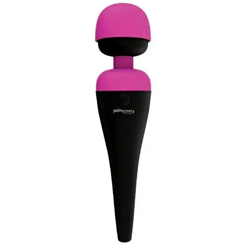 New Ultimate USB Rechargeable Ultra Powerful PalmPower Hand-held Body Massage Wand Massager + Includes a Free Earthly Body Massage & Body Oil - 2 oz