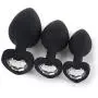 MXD 3 Piece Set of Anàl Plug Soft and Comfortable Silicone Personal Game Massage Bǔtt Toy Waterproof T-Shirt MXD 3 Piece Set of Anàl Plug Soft and Comfortable Silicone Personal Game Massage Bǔtt Toy Waterproof T-Shirt