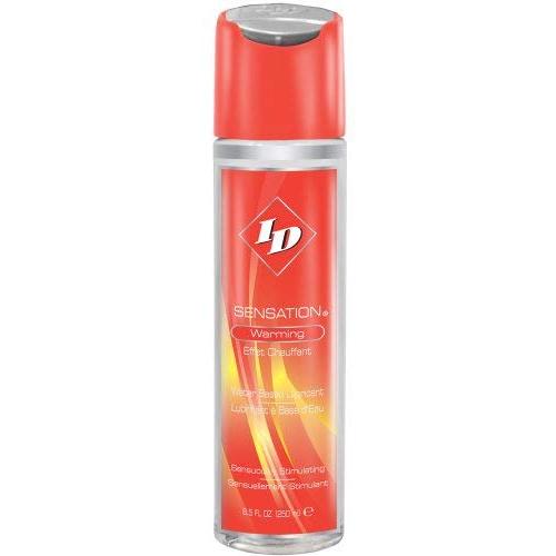 ID Sensation Personal Lubricant - Warming, Water based, 8.5 Fl Oz Bottle
