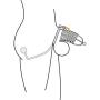 Master Series Condemned Penetration Cage with Anal Insertion
