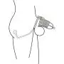 Master Series Condemned Penetration Cage with Anal Insertion