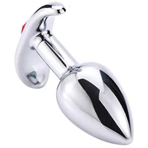Oolong Silver Metal Ex-pan-sion Hand-held Handle Small Size Ȁmâl Plúg for Men for Women Oolong Silver Metal Ex-pan-sion Hand-held Handle Small Size Ȁmâl Plúg for Men for Women