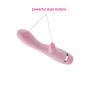 G Spot Rabbit Waterproof Vibrator 10 Speeds Powerful Vibration Clitoral Stimulation Vibe Bullet Adult Sex Toy for Women Personal Wand Massager - SEXBAY (Pink-3)