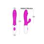 Superior Quality for Women Couple, Thrusting Rotating Rabbit Toy for Women Rechargeable Waterproof Wireless Remote Control Wand