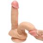 CHAODIAO Double Headed Ended Penetration Big Suction Cup Lesbian Couples Fun-Shop Toys Women,Flesh-GuYAN