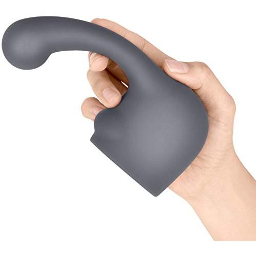 LE WAND - Pleasure Enhancing Curved Silicone, Latex-Free Attachment for The 10 Speed Wand Massager