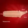 YYOJ Penis Sleeve Penis Extender Cock Ring Sex Toys Soft Silicone Reusable (3 Pieces) YYOJ Penis Sleeve Penis Extender Cock Ring Sex Toys Soft Silicone Reusable (3 Pieces)