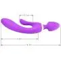 Handheld Wireless Waterproof Massage Vibraror, Skin Friendly Silicone, 10 Kinds of Silent Vibration Mode - USB Charging - Relieve Muscle Pain Handheld Wireless Waterproof Massage Vibraror, Skin Friendly Silicone, 10 Kinds of Silent Vibration Mode - USB Charging - Relieve Muscle Pain