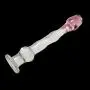 a-YUEYUE Crystal Glass Pleasure Wand Dilo Glass Rose Double Head Design Personal Massager a-YUEYUE Crystal Glass Pleasure Wand Dilo Glass Rose Double Head Design Personal Massager