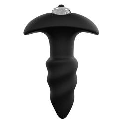 RITER Soft Silicone Vibrantor Vibranting Amal Plug Massager Six Toys for Men Women -Waterproof