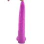 MLSice Realistic Animal Dildo Big Deer Penis Bull Novelties Sex Toys for Women Long Cock Anal Plug Anus Massage for Lesbian Gay Masturbator 10.24 Inch - Purple