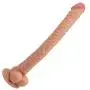 Suction Cup 16.53 Inch Extra Long Huge Massage Wand with Suction Cup Personal Body Massager Box Package (Color : Flesh)