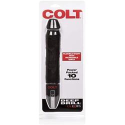 California Exotic Novelties Colt Deep Drill Dildo, Black