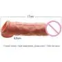 Soft Male Silicone Penis Sleeve - Wearable Cock Enlarge Extender Condom, Reuseable Ejaculation Delay Scrotal Rings, Men Sex Chastity Device Black Soft Male Silicone Penis Sleeve - Wearable Cock Enlarge Extender Condom, Reuseable Ejaculation Delay Scrotal Rings, Men Sex Chastity Device Black