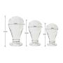 Expander-min Crystal Anale Plugs Toy, Smooth Glass Massager for Female Couple Bedroom Bathroom XM1209-8-31-18 (Size : 11.4cm)