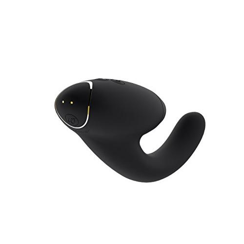 Womanizer Inside Out G-spot and Clitoral Air Pleasure Stimulator, Black