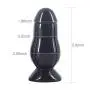 Romi Prostate Stimulating Anal Toy Compatible Dildo or Butt Plug Designed to Provide a Full Feeling (Black) Romi Prostate Stimulating Anal Toy Compatible Dildo or Butt Plug Designed to Provide a Full Feeling (Black)