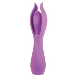 Jopen Lust L6 Silicone Rechargeable Vibe 8 Inch, Waterproof, Purple