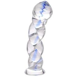 Prisms Soma Twisted Glass Dildo