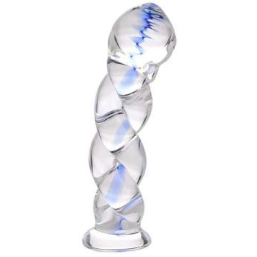 Prisms Soma Twisted Glass Dildo