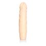 CalExotics 7 Function Waterproof Silicone Stud Woody Vibrating Dildo for Women, Ivory