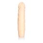 CalExotics 7 Function Waterproof Silicone Stud Woody Vibrating Dildo for Women, Ivory