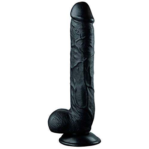 XL-Massagers 11 Inch Super Long Lifelike Massager Personal Full Body Massage Wand (Color : Black)