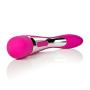 CalExotics Embrace Body Wand Massager – Silicone Waterproof Vibrator – 7 Function Rechargeable Adult Sex Massager for Couples - Pink