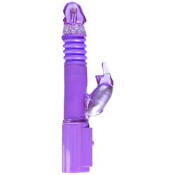 Nasstoys Deep Stroker Rabbit Vibrator, Purple