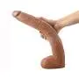 WY-LOVE 16in Pleasure Toys for Women, Huge Dǒngs Strong Suction Cup for Handfree Play Brown