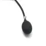 Scarlet Kitten Inflatable Dildo Gag Leather and Silicone for Women Men, Black